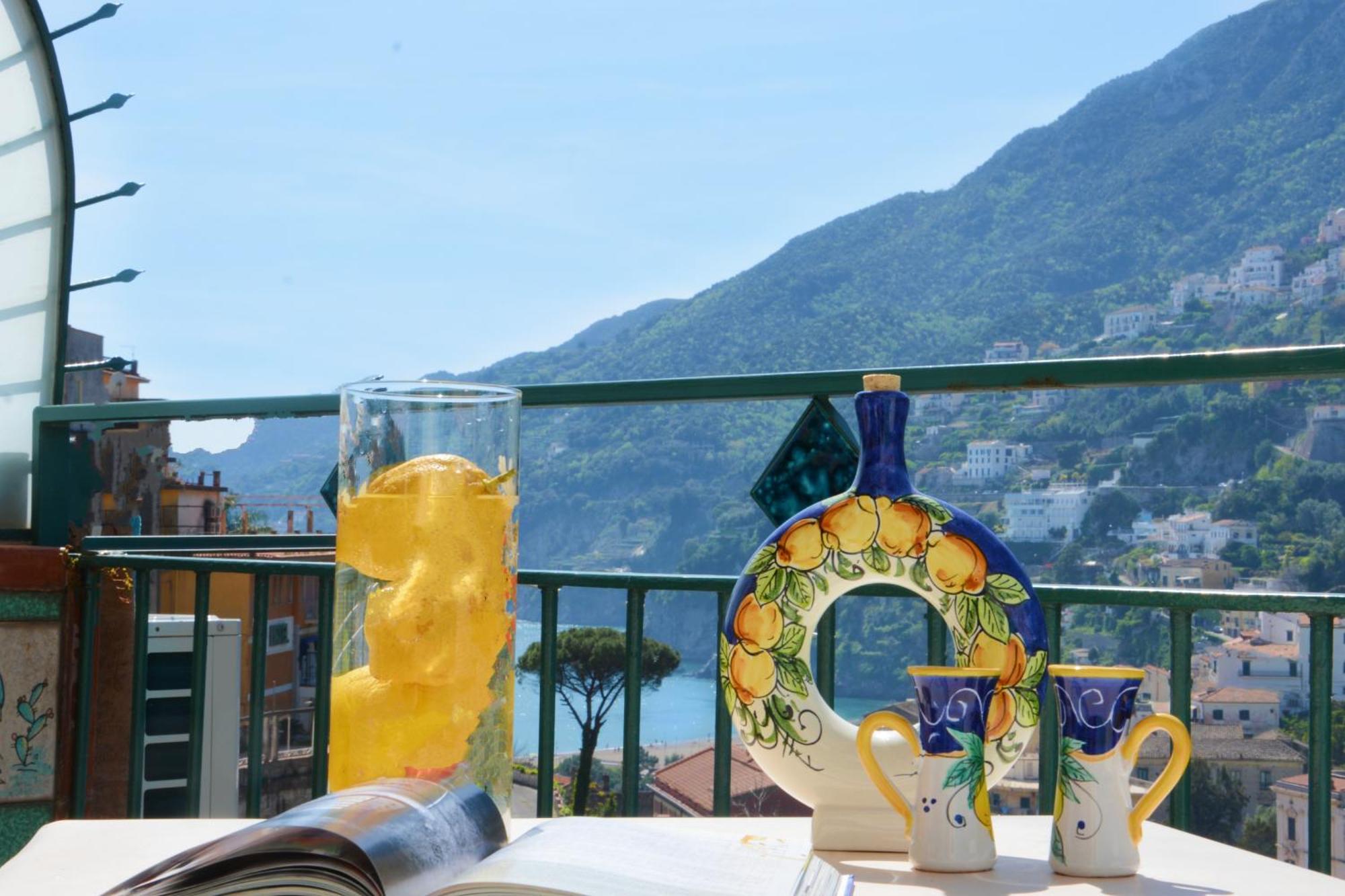 Panoramic Flat Amalfi Coast - Sea View 1 Apartment วิเอตริ ภายนอก รูปภาพ