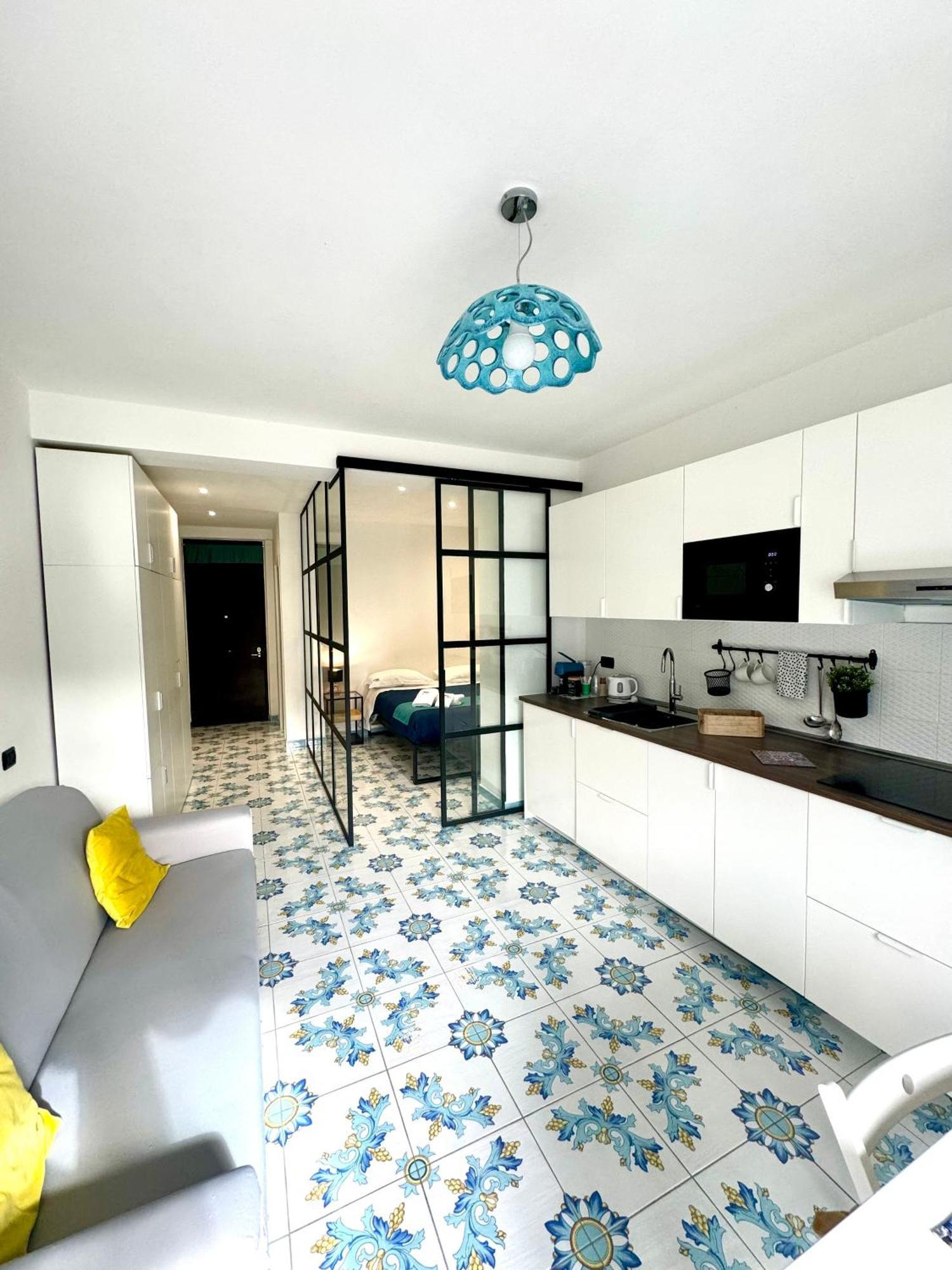 Panoramic Flat Amalfi Coast - Sea View 1 Apartment วิเอตริ ภายนอก รูปภาพ