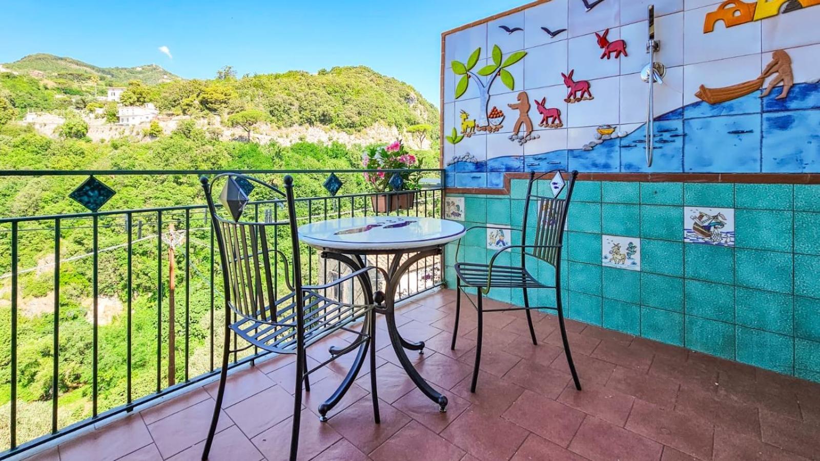 Panoramic Flat Amalfi Coast - Sea View 1 Apartment วิเอตริ ภายนอก รูปภาพ
