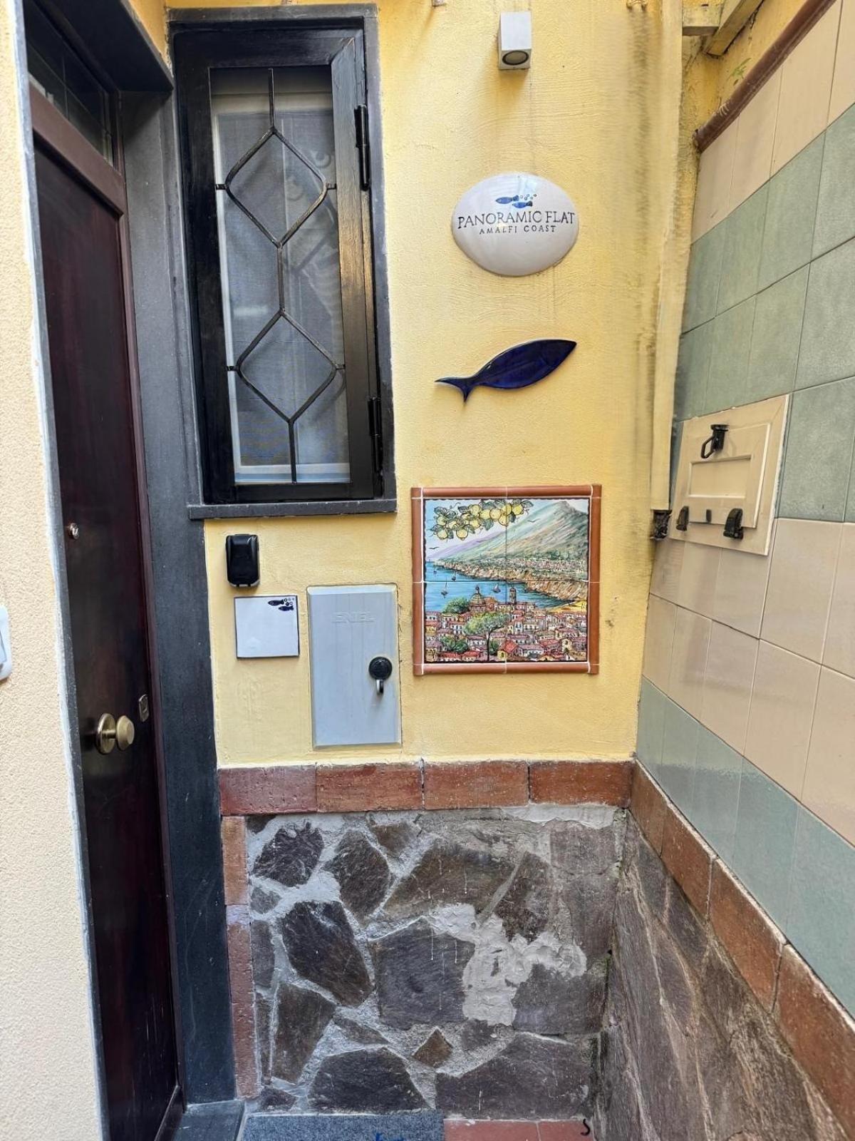 Panoramic Flat Amalfi Coast - Sea View 1 Apartment วิเอตริ ห้อง รูปภาพ